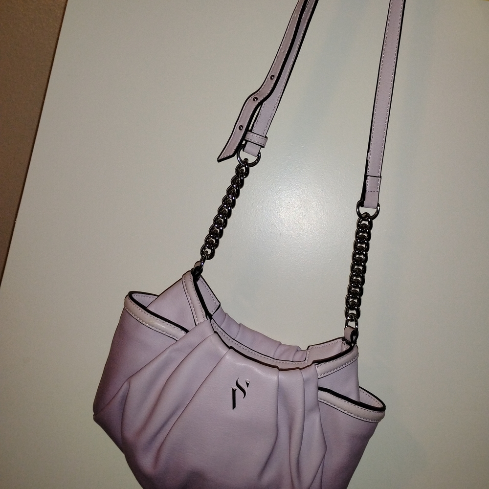 Vera Wang Lilac Chain Shoulder Bag